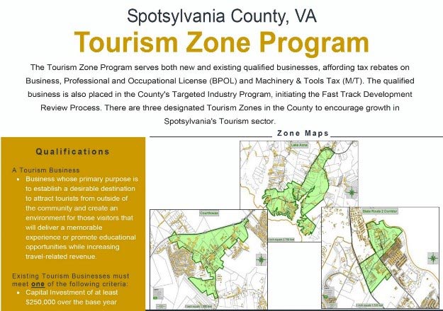 tourism zones in virginia