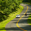 Cars on the parkway