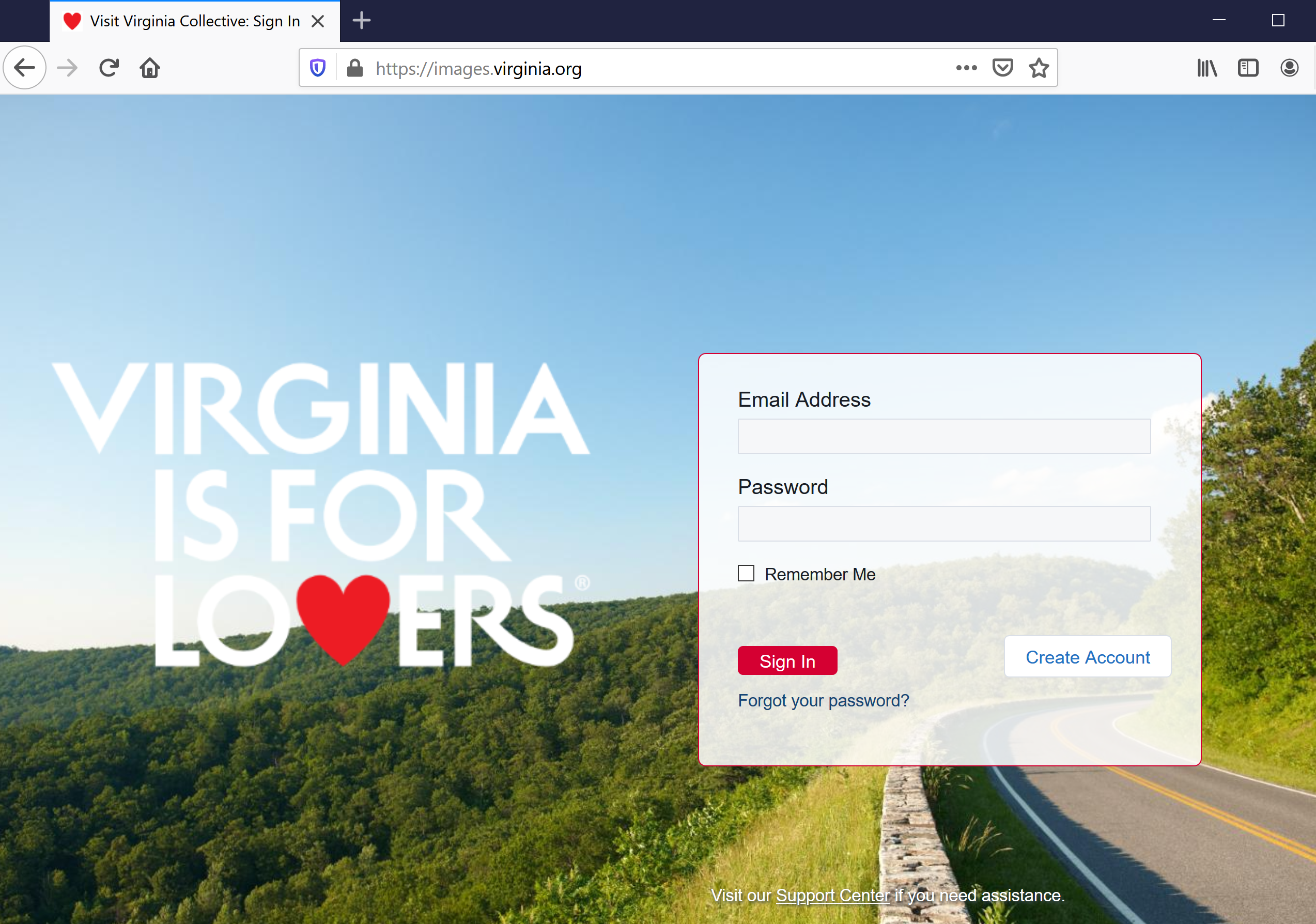 How to Access the VTC Image Library - Virginia Tourism Corporation